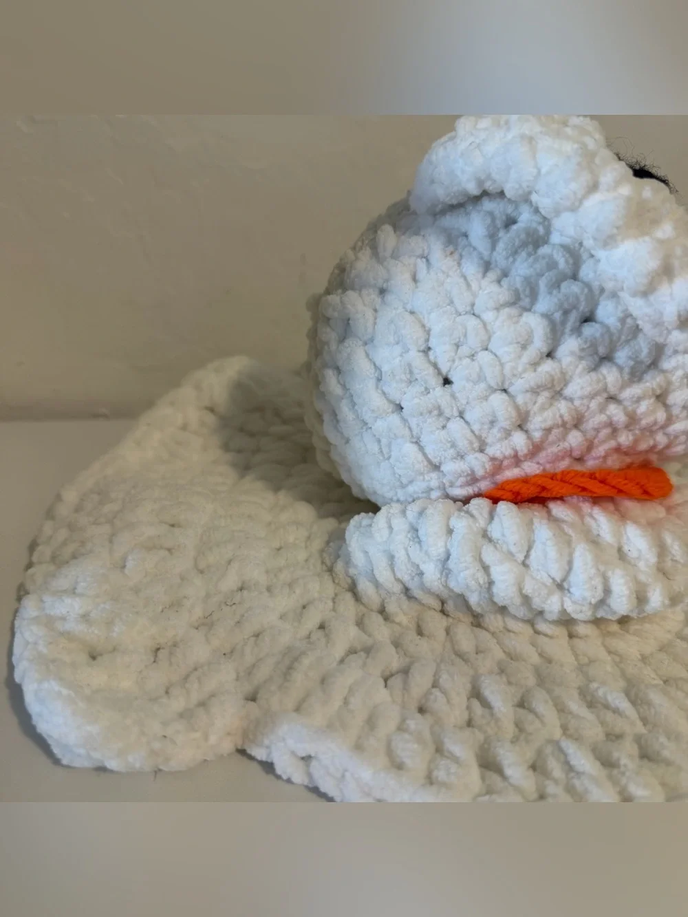 Hand-Crocheted Zero Plush – The Nightmare Before Christmas Ghost Dog – Handmade